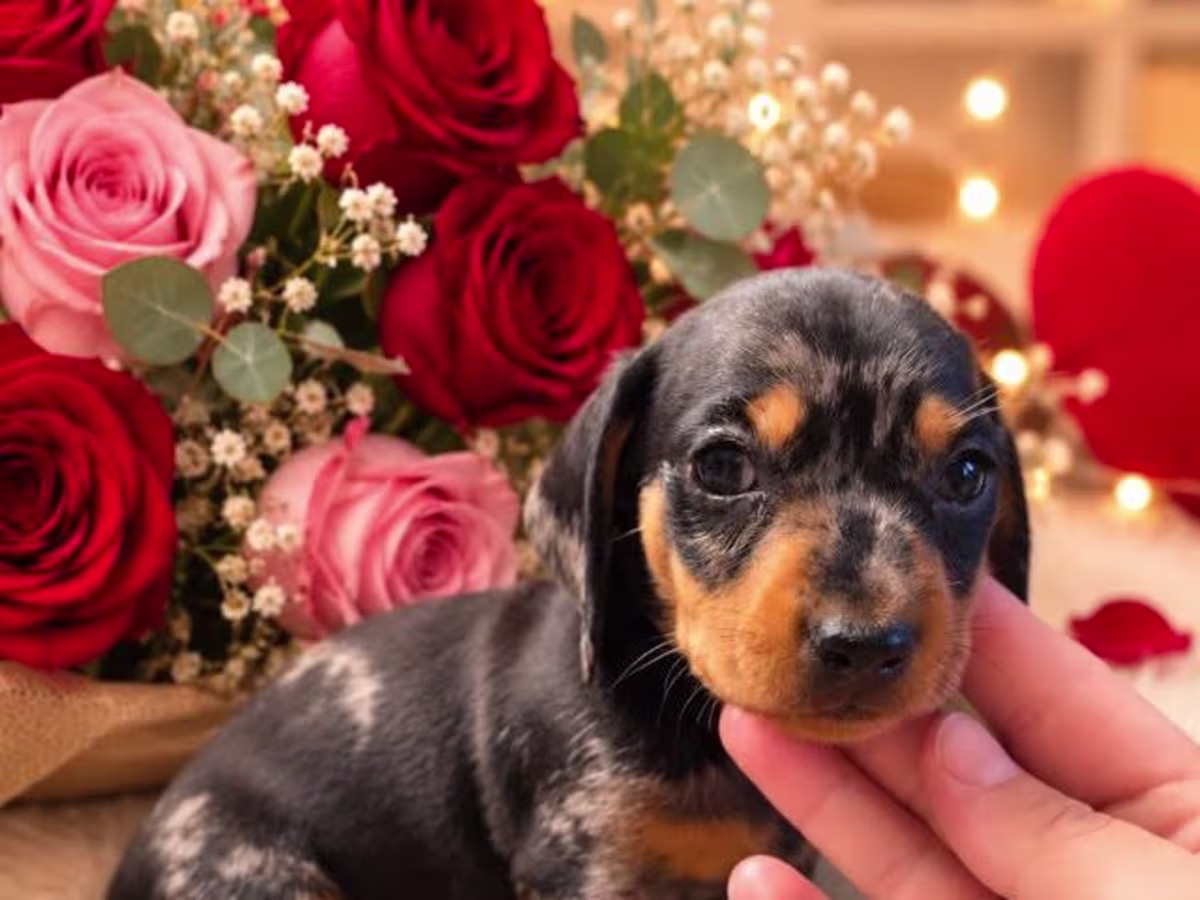 Chocolate Dachshund Puppies available